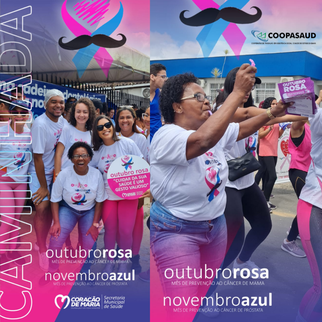 Caminhada Outubro Rosa e Novembro Azul