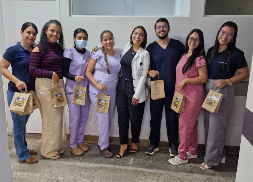 Entrega das lembranças de São João!