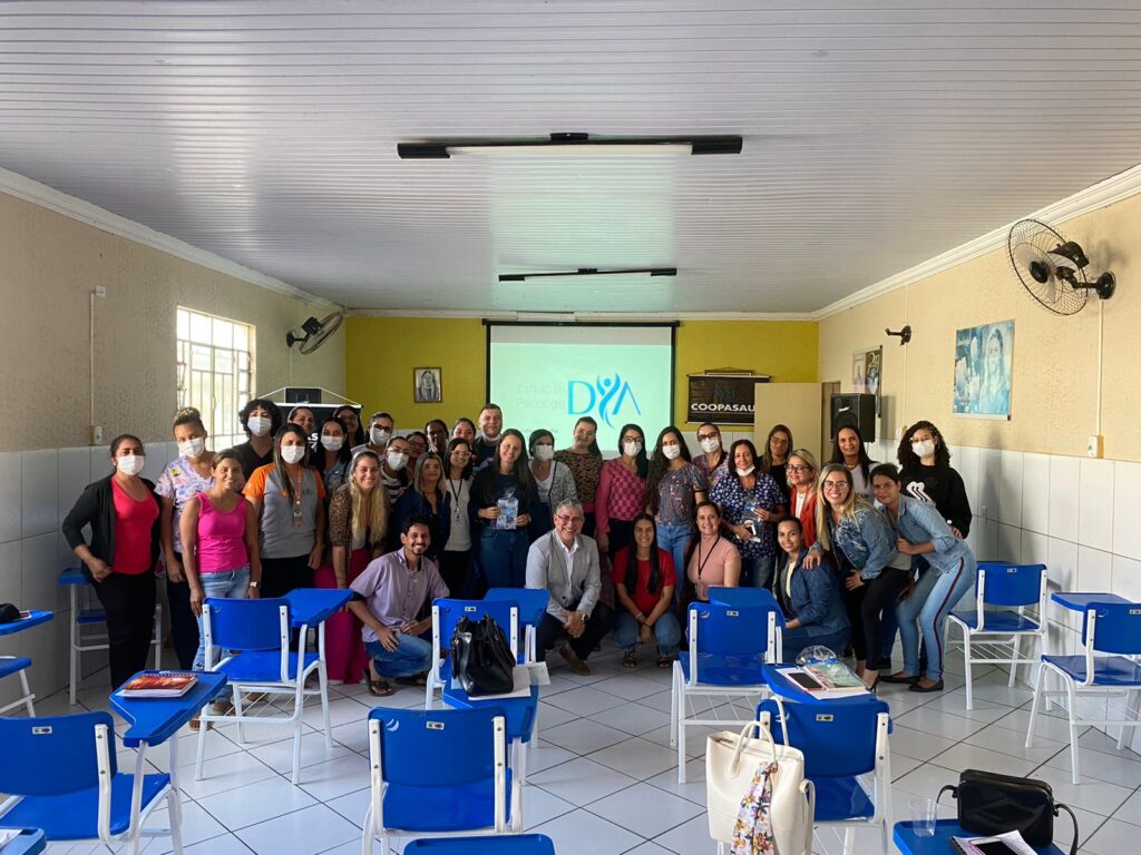 Palestra para cooperados e população no núcleo de Jaguarari/BA.