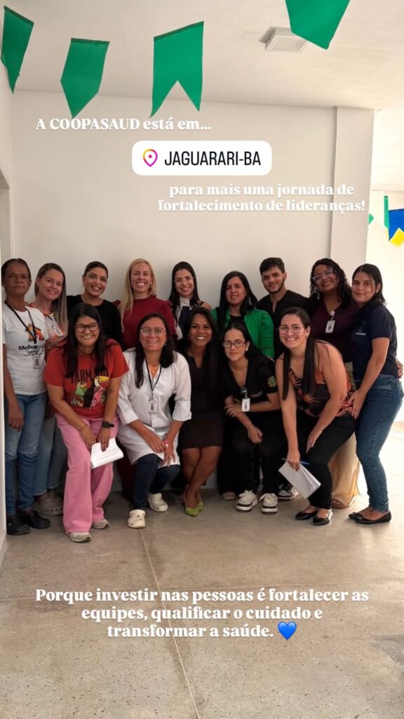 Fortalecer lideranças é fortalecer o cuidado!